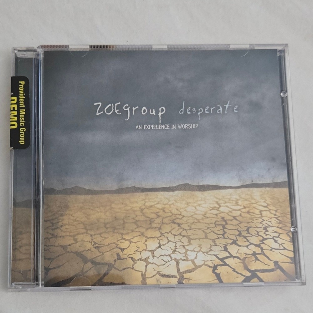 ZOEgroup Desperate‎ CD 2004 Demo Promo Praise Worship Christian Rock